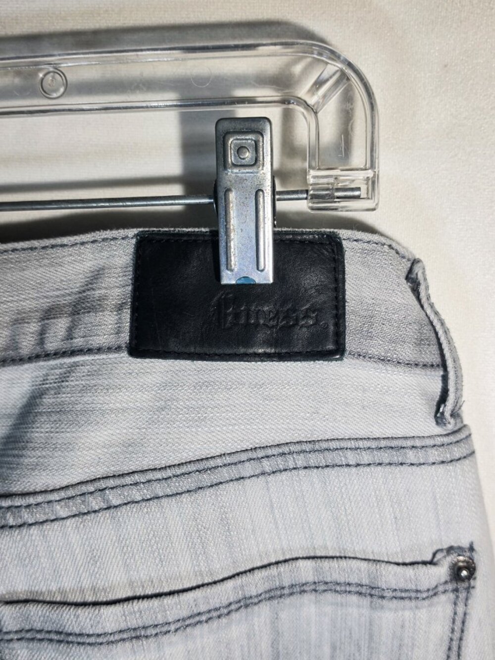 VINTAGE GUESS MENS Jeans Size 34X30 Made In USA Blue Denim Jeans 90s USA WOODSTK - Picture 6 of 7